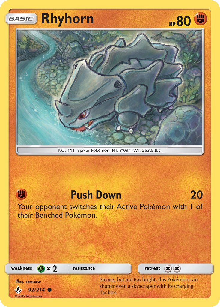 #092 Rhyhorn