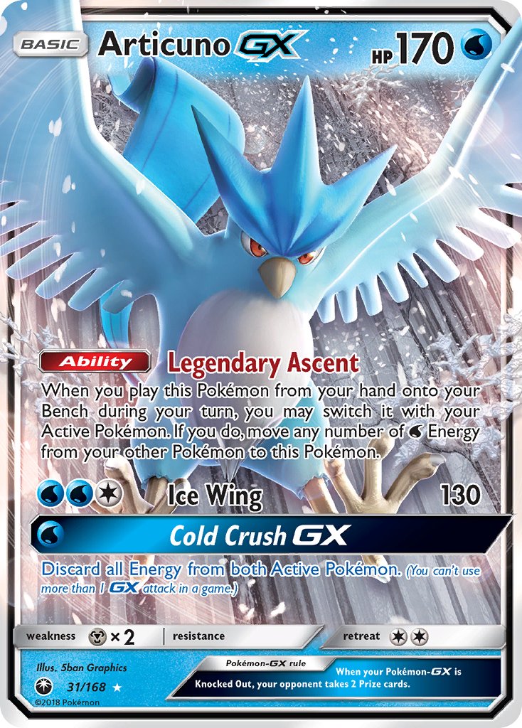 #031 Articuno-GX