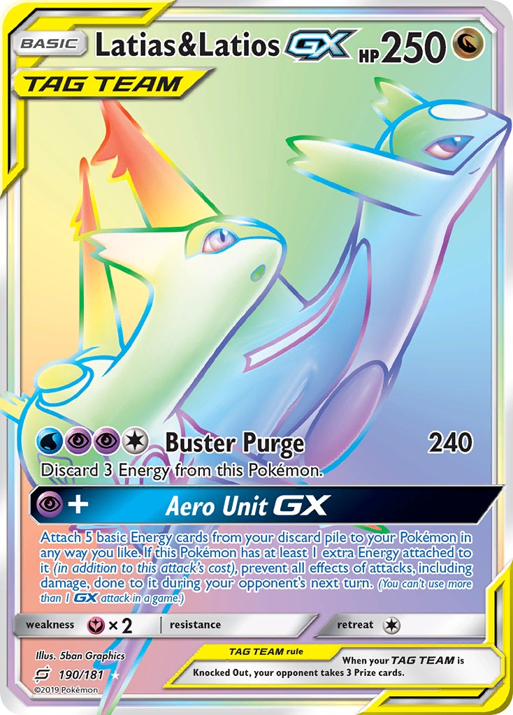 #190 Latias & Latios-GX