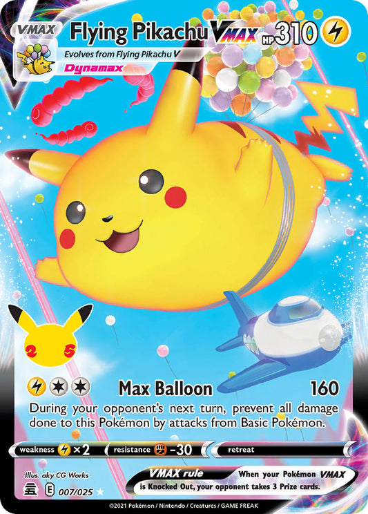 #007 Flying Pikachu VMAX