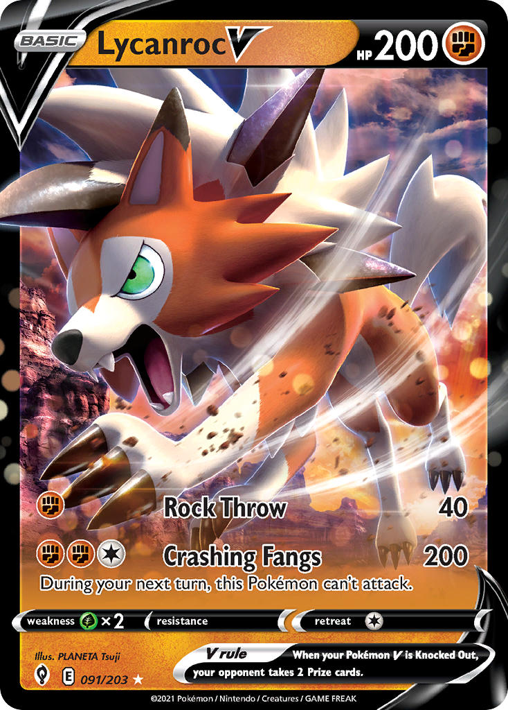 #091 Lycanroc V