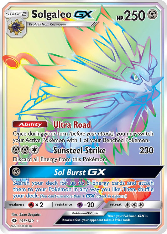 #155 Solgaleo-GX