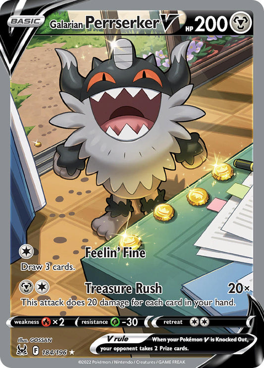 #184 Galarian Perrserker V