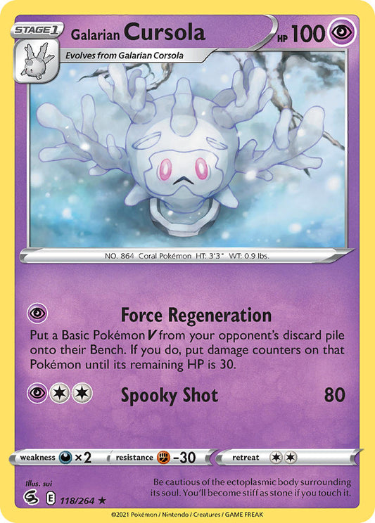 #118 Galarian Cursola