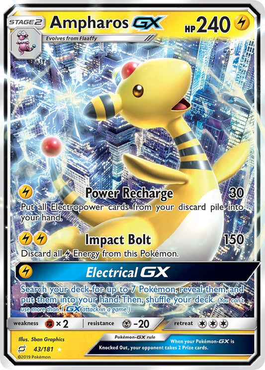 #043 Ampharos-GX