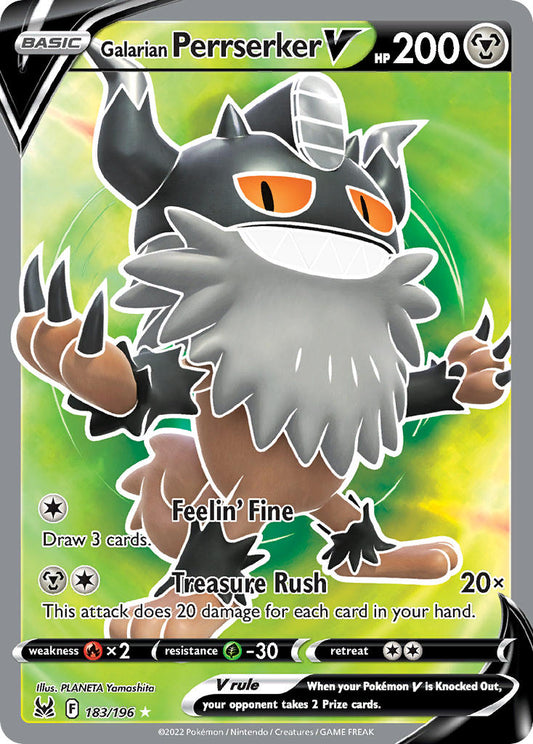 #183 Galarian Perrserker V