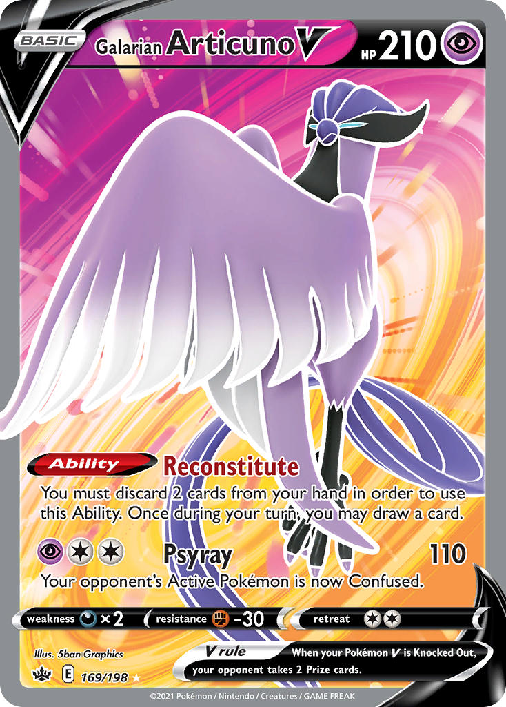#169 Galarian Articuno V