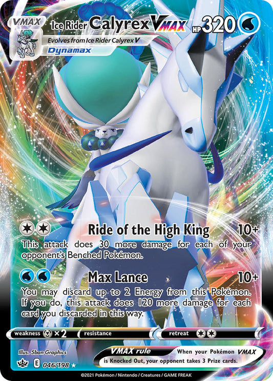 #046 Ice Rider Calyrex VMAX