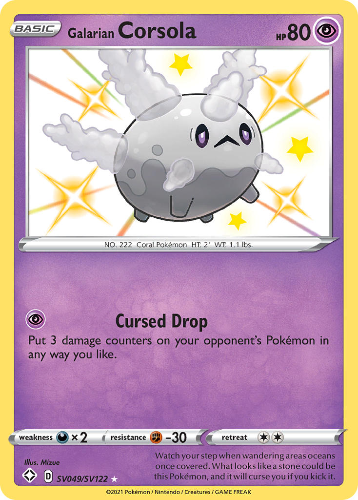 #SV049 Galarian Corsola