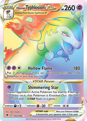 #193 Hisuian Typhlosion VSTAR