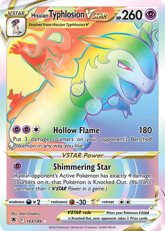 #193 Hisuian Typhlosion VSTAR