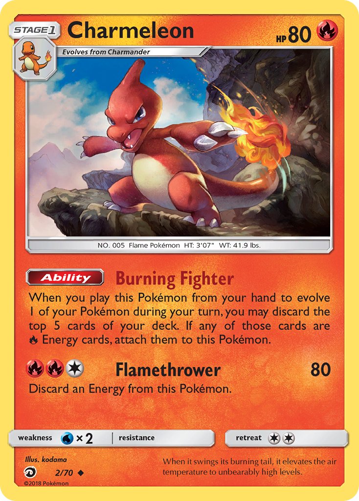 #002 Charmeleon