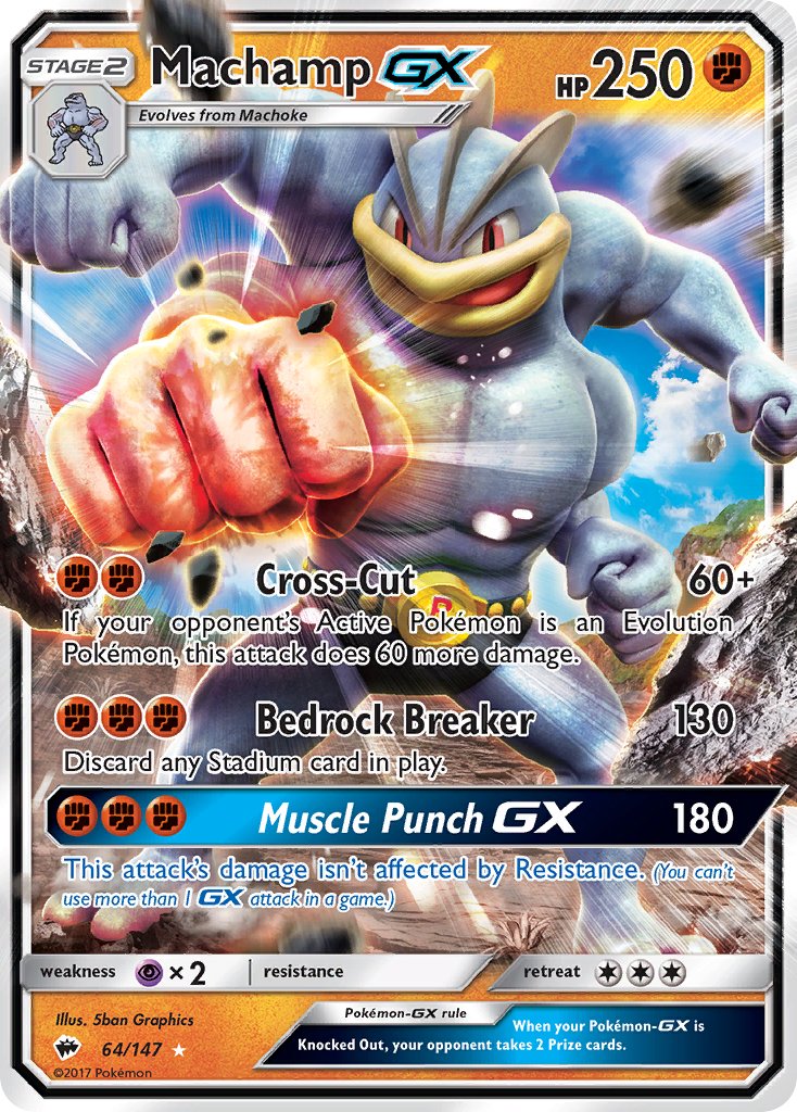#064 Machamp-GX