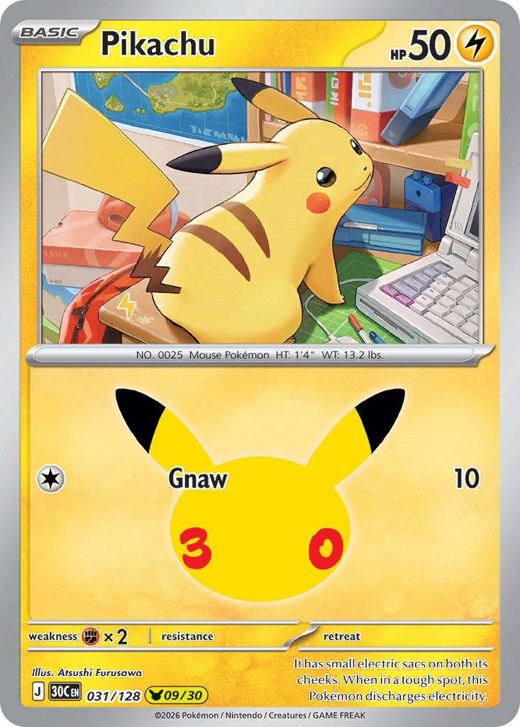 #031 Pikachu (9/30)