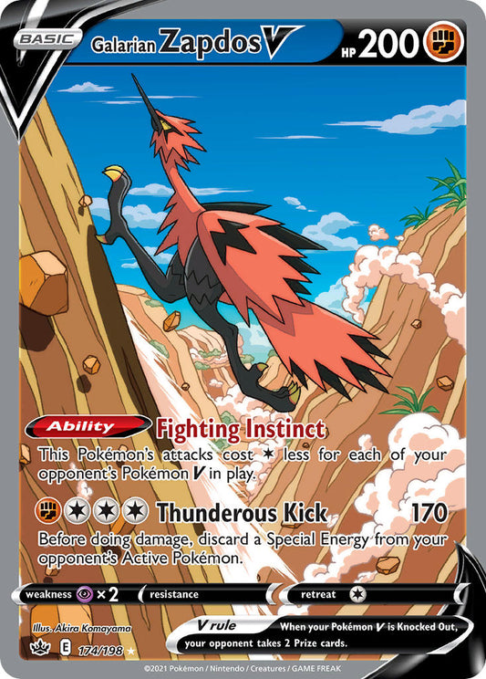 #174 Galarian Zapdos V