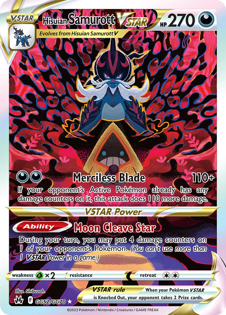 #GG052 Hisuian Samurott VSTAR