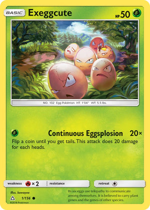 #001 Exeggcute