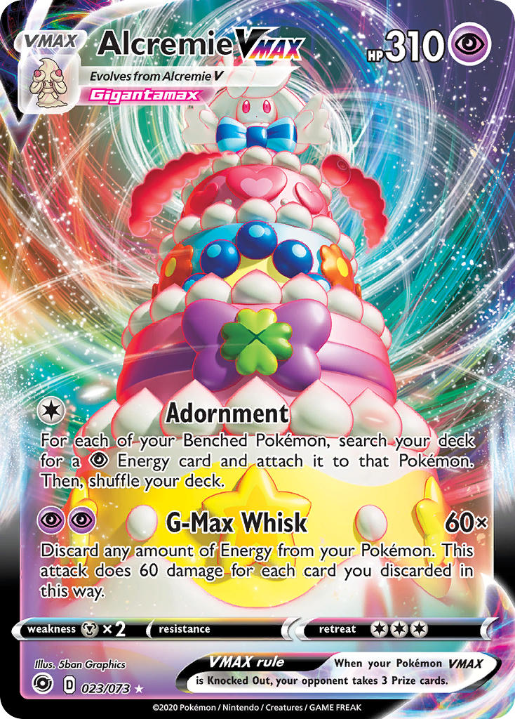 #023 Alcremie VMAX 