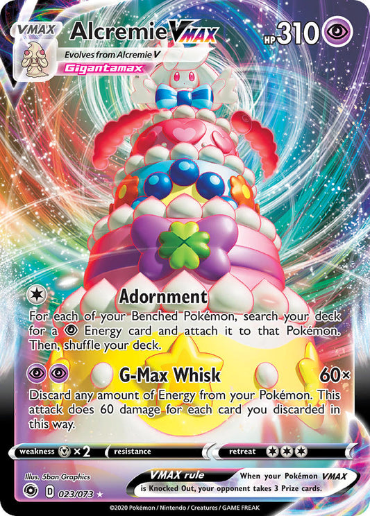 #023 Alcremie VMAX 