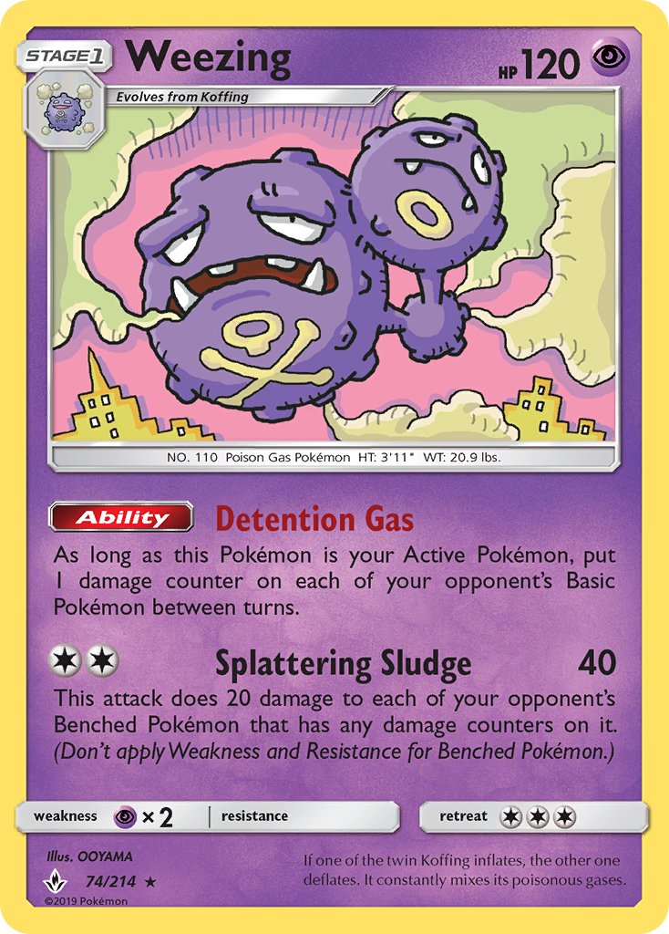 #074 Weezing