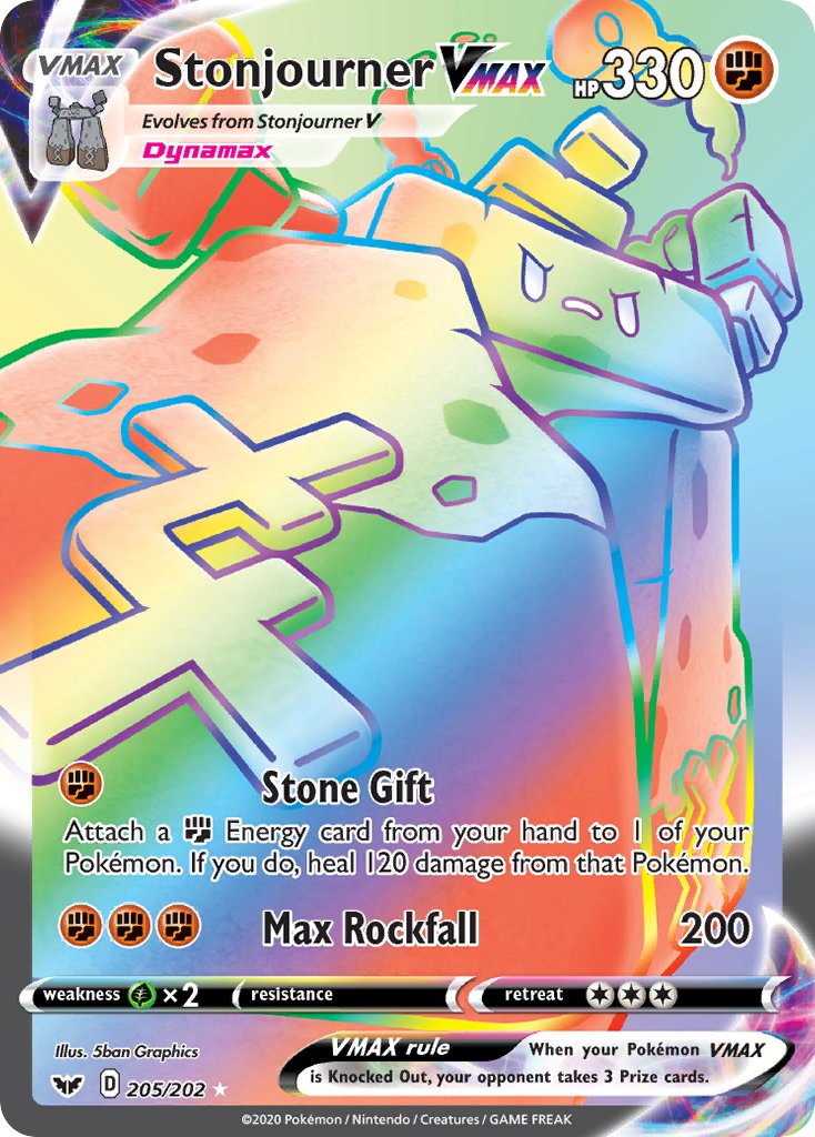#205 Stonjourner VMAX