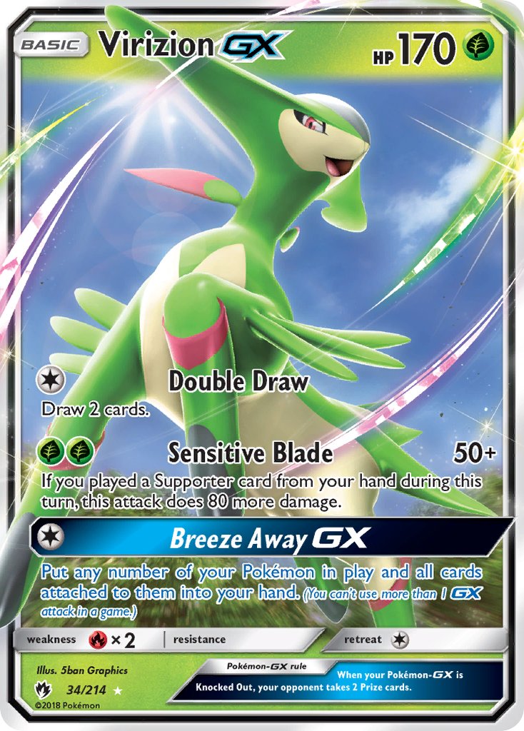 #034 Virizion-GX