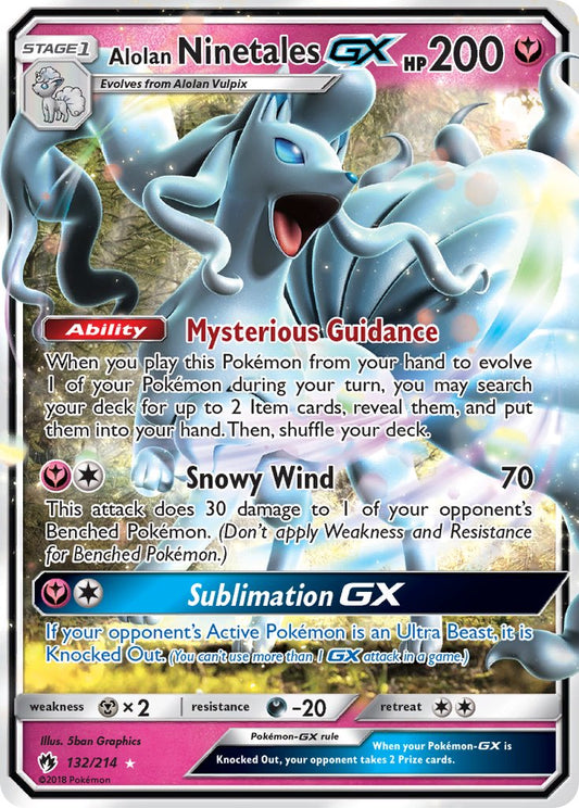 #132 Alolan Ninetales-GX