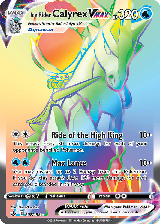 #202 Ice Rider Calyrex VMAX