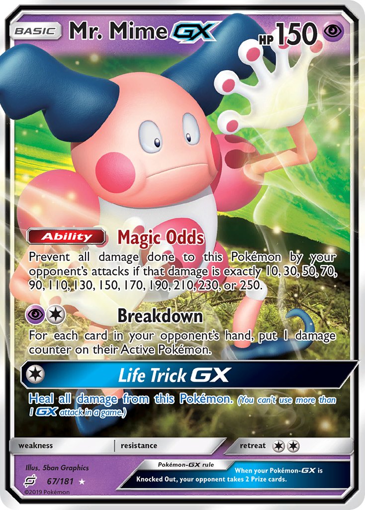 #067 Mr. Mime-GX