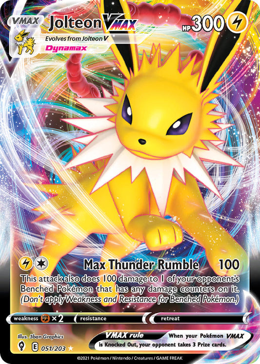 #051 Jolteon VMAX