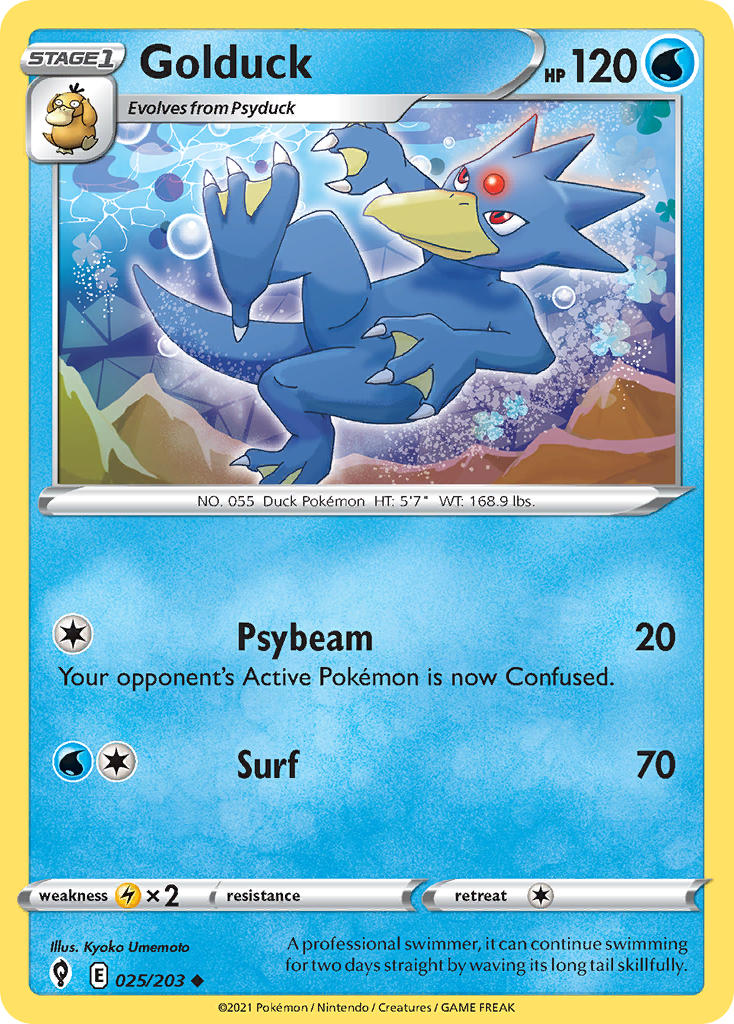 #025 Golduck