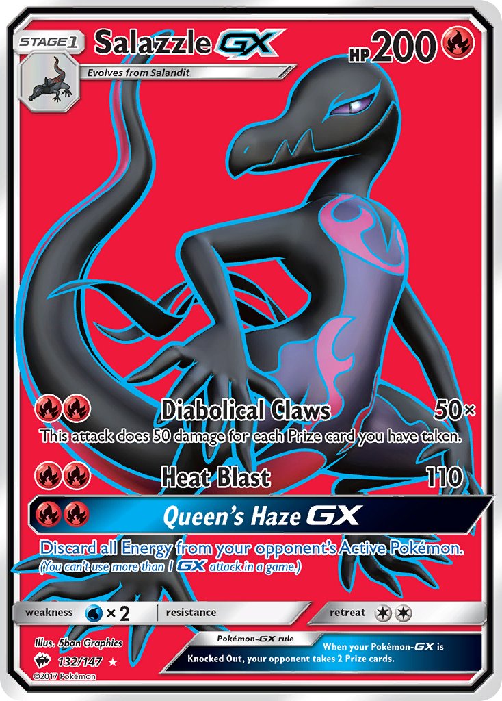 #132 Salazzle-GX
