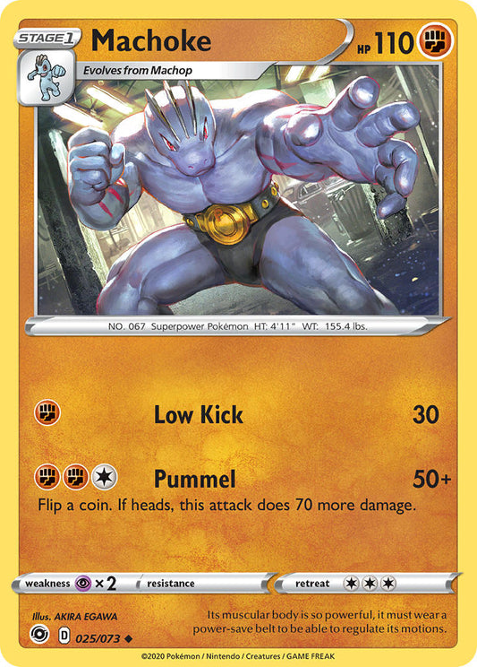 #025 Machoke 