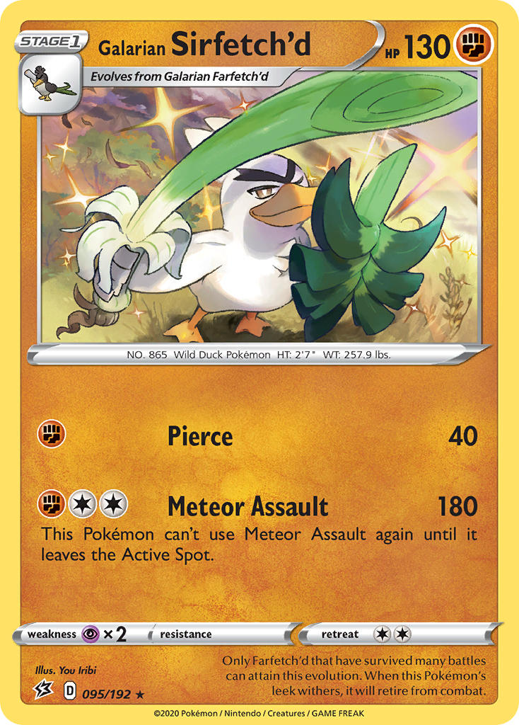 #095 Galarian Sirfetch'd