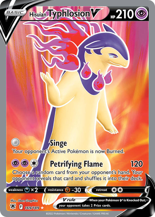 #169 Hisuian Typhlosion V
