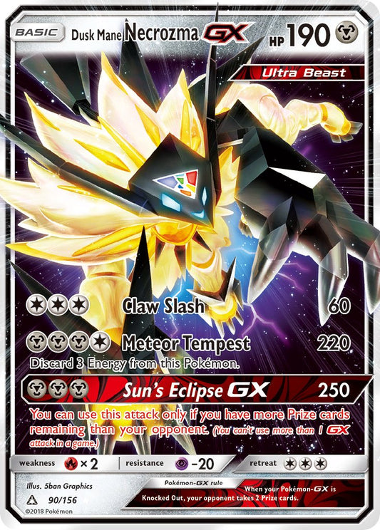 #090 Dusk Mane Necrozma-GX