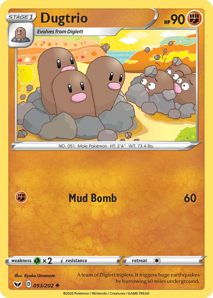 #093 Dugtrio