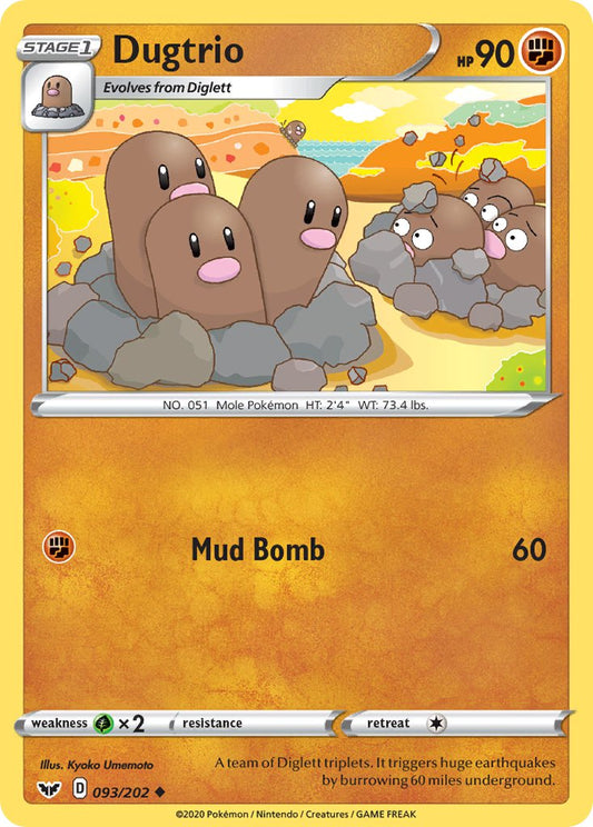 #093 Dugtrio