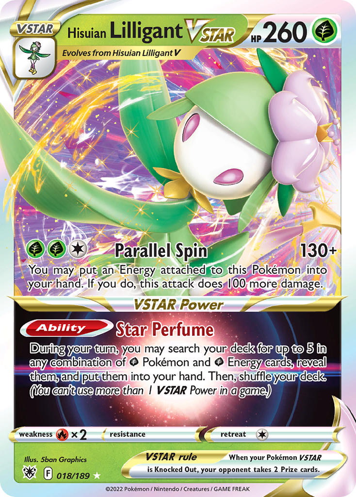 #018 Hisuian Lilligant VSTAR