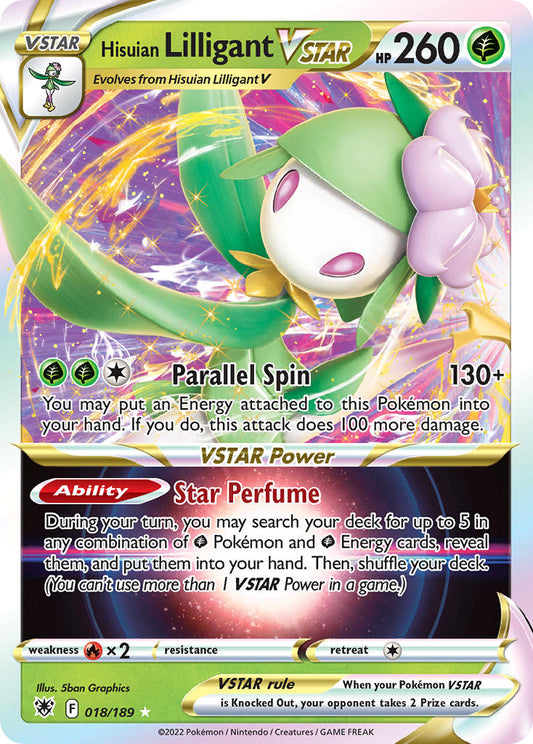 #018 Hisuian Lilligant VSTAR