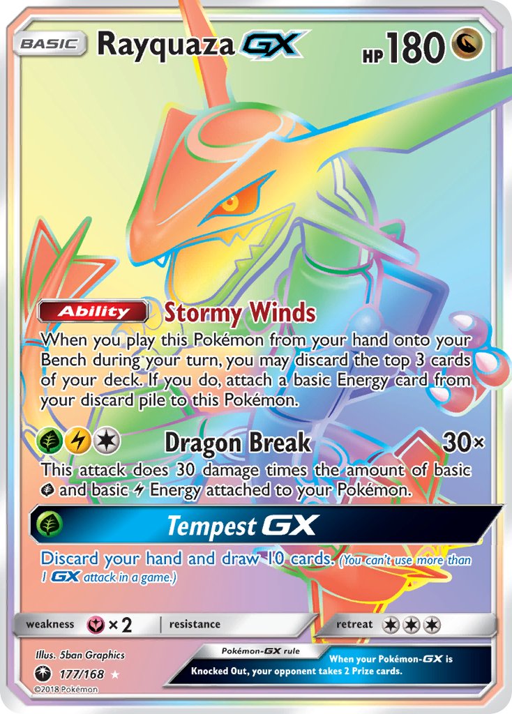 #177 Rayquaza-GX