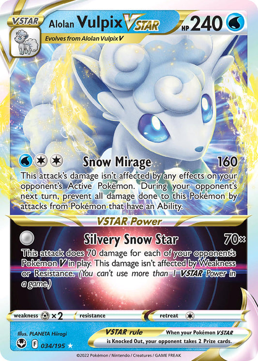#034 Alolan Vulpix VSTAR