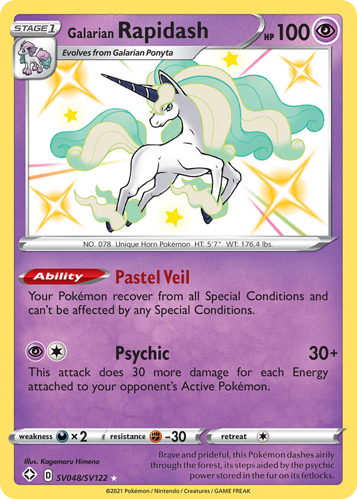 #SV048 Galarian Rapidash