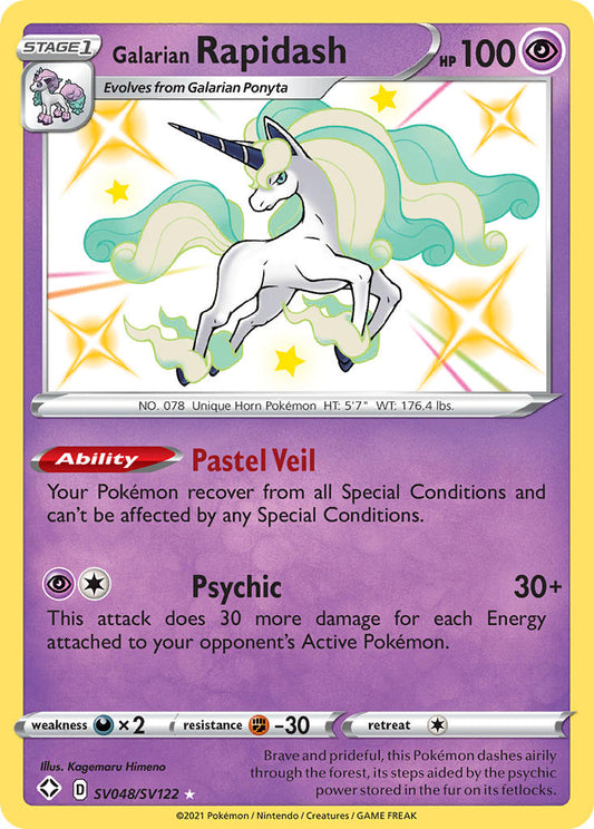 #SV048 Galarian Rapidash