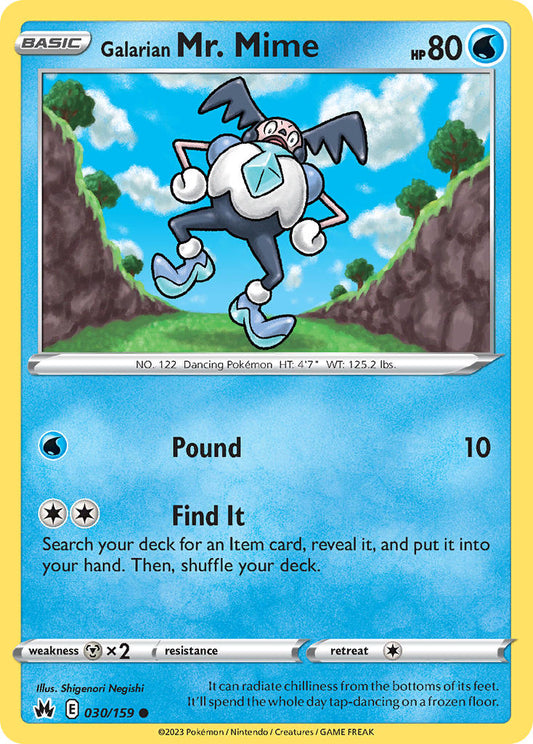 #030 Galarian Mr. Mime