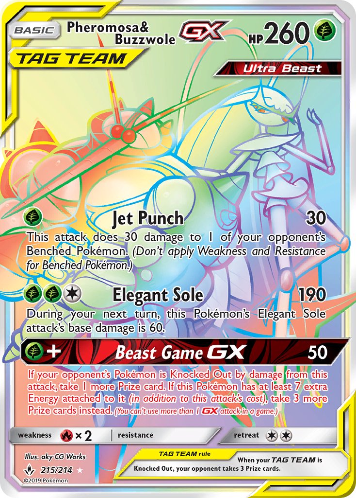 #215 Pheromosa & Buzzwole-GX