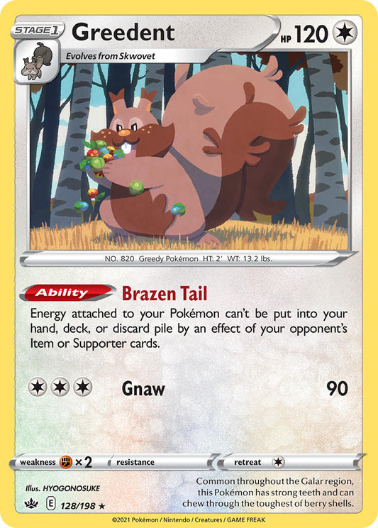 #128 Greedent