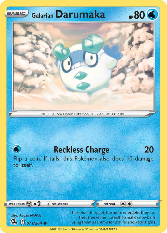 #071 Galarian Darumaka
