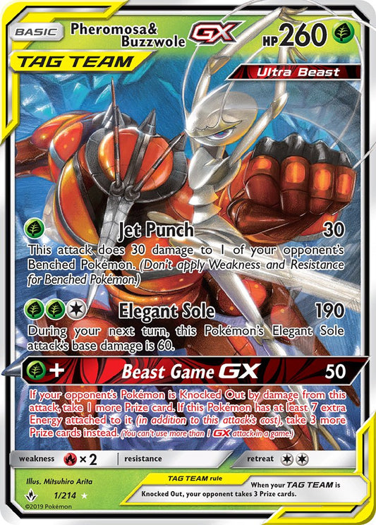 #001 Pheromosa & Buzzwole-GX