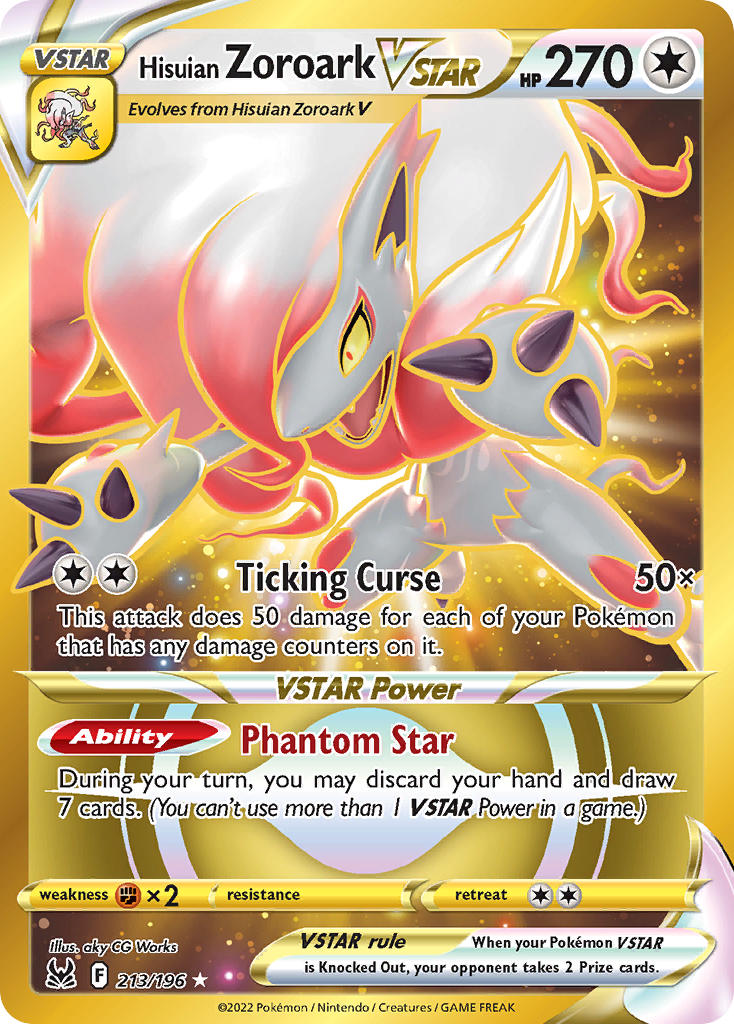 #213 Hisuian Zoroark VSTAR